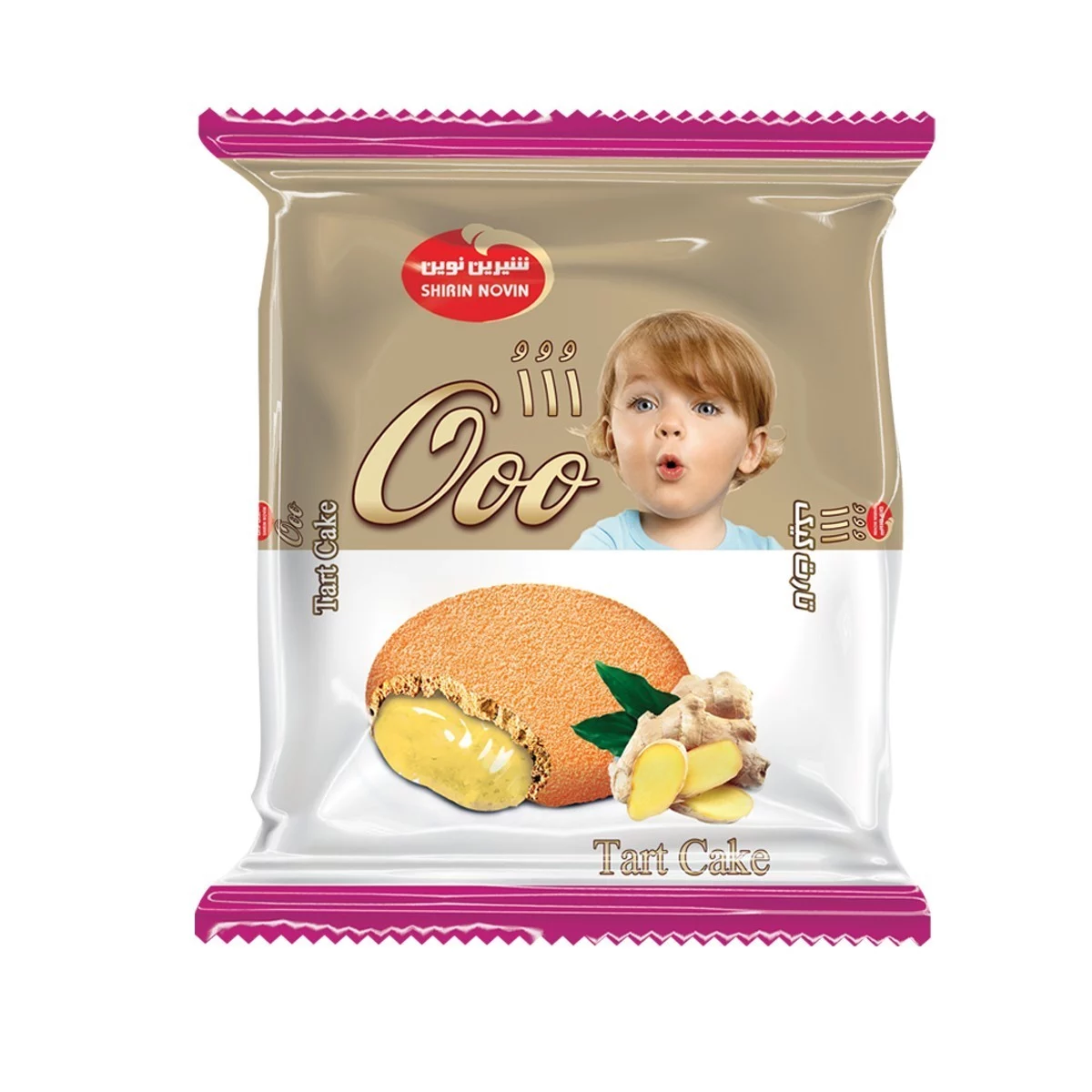 Ginger OOO Tart Cake